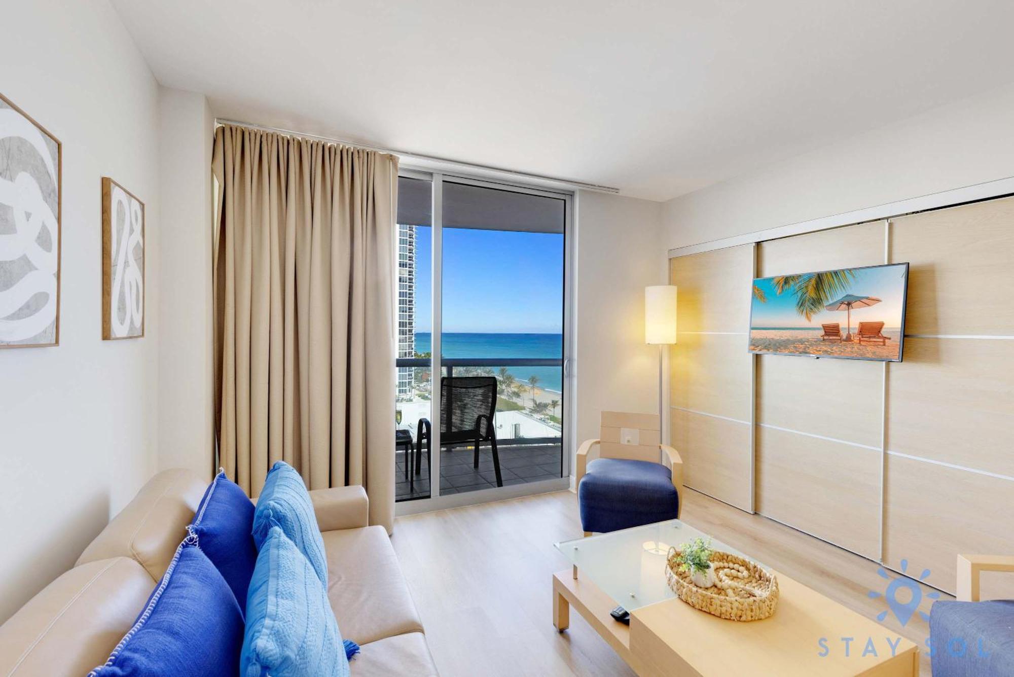 Beachfront Resort - Pool - Ocean View Balcony- Gym 迈阿密海滩 外观 照片