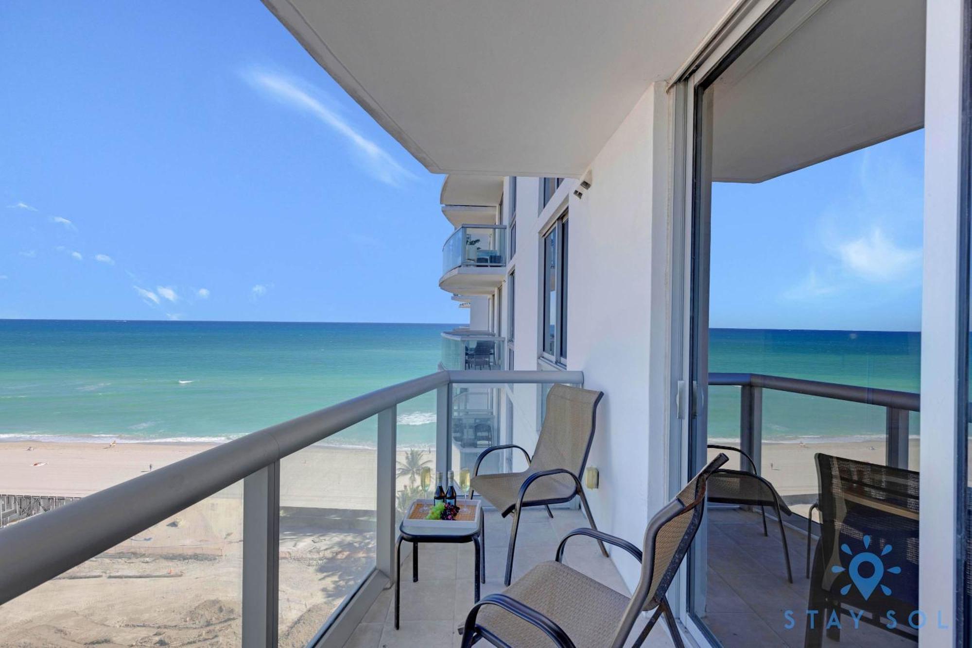 Beachfront Resort - Pool - Ocean View Balcony- Gym 迈阿密海滩 外观 照片
