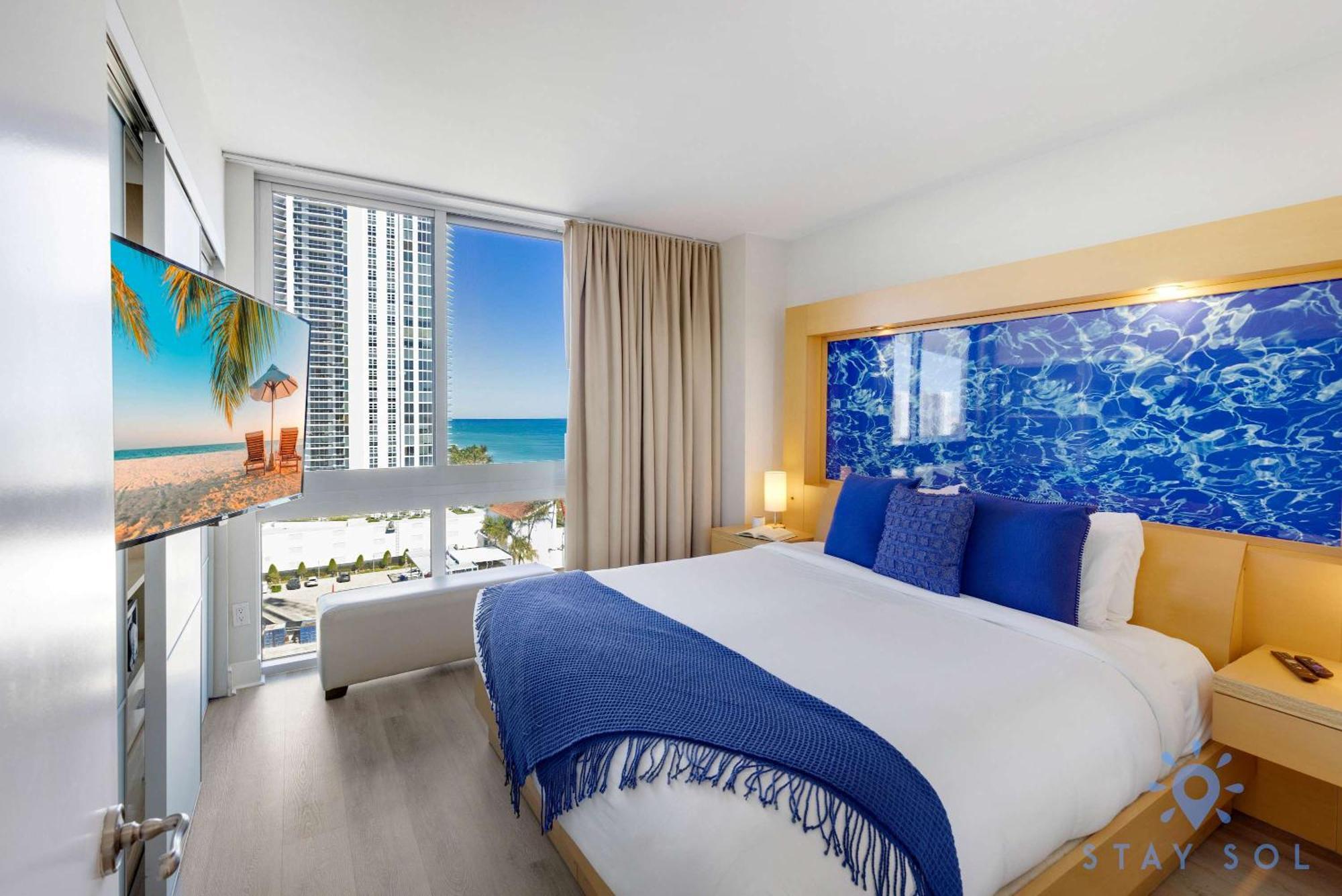Beachfront Resort - Pool - Ocean View Balcony- Gym 迈阿密海滩 外观 照片